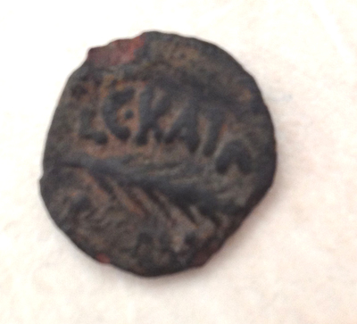 58-Ad-Roman-Coin---Porcius-Festus.-Bronze?-To-Clean-Or-Not?